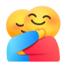 Hugging you