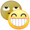 A surface grin