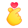 Heart gesture