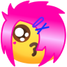 Pink hair