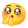 Yellow face praying