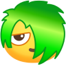 Green hair