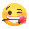 Giving flowers