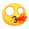 Spitting blood