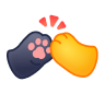 Paw shake